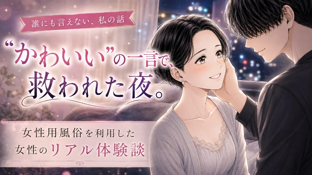「このままおばあさんになりたくなかった」|あやさん(30代・既婚)が女性用風俗の予約ボタンを押すまで